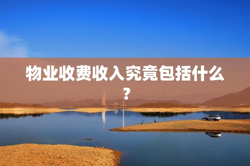 物业收费收入究竟包括什么？
