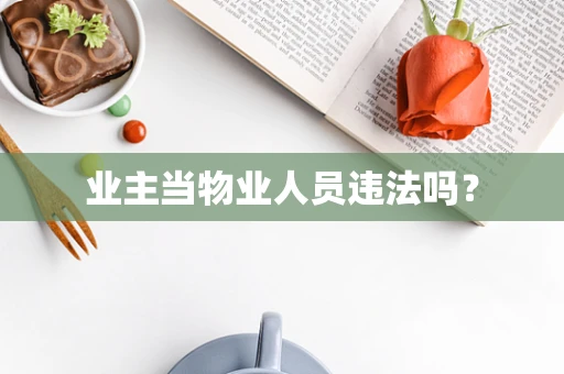 业主当物业人员违法吗？