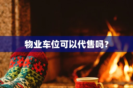 物业车位可以代售吗？