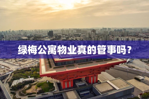绿梅公寓物业真的管事吗？