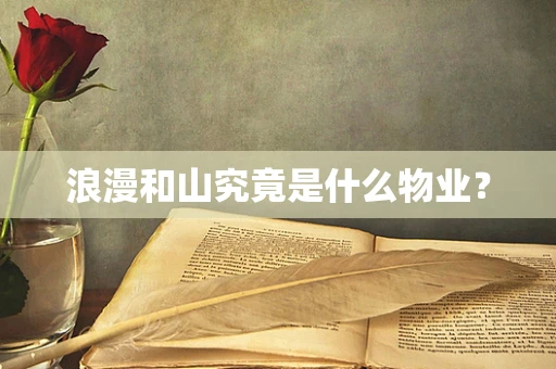 浪漫和山究竟是什么物业？
