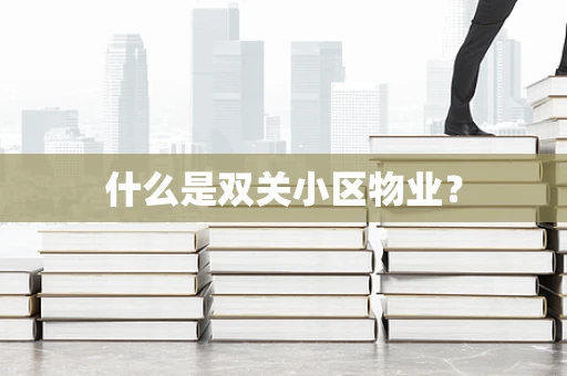 什么是双关小区物业？