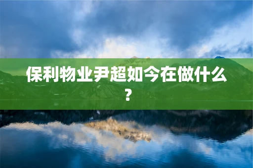 保利物业尹超如今在做什么？