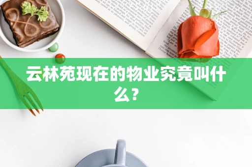 云林苑现在的物业究竟叫什么？