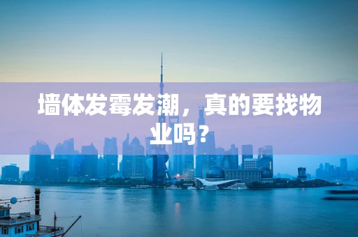 墙体发霉发潮，真的要找物业吗？