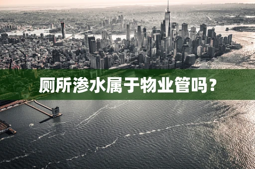 厕所渗水属于物业管吗？