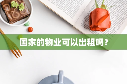 国家的物业可以出租吗？