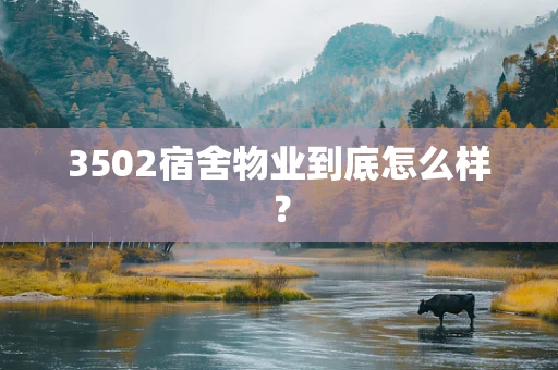 3502宿舍物业到底怎么样？