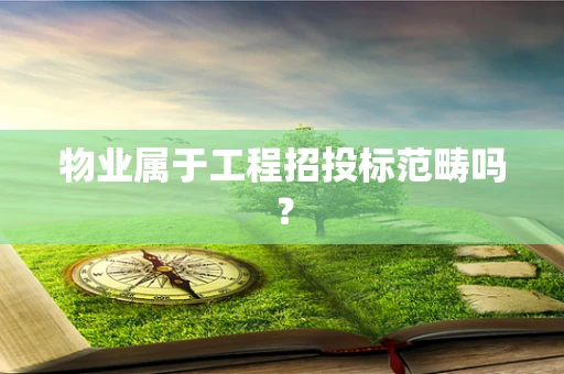 物业属于工程招投标范畴吗？