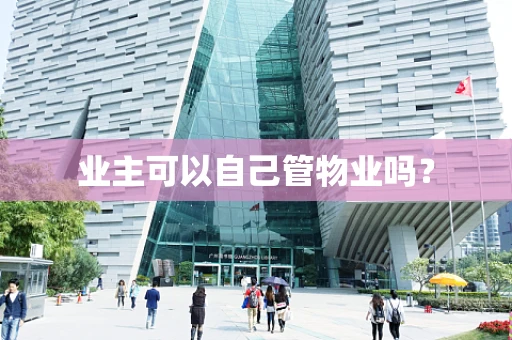业主可以自己管物业吗？