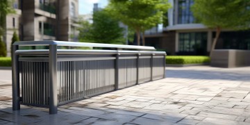 物业设计挡车柱合法吗？