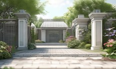 物业门口可以更改吗？