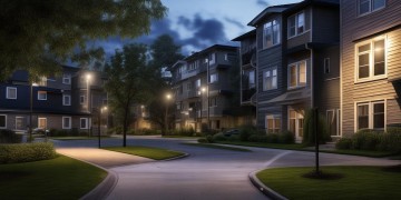 小区物业晚上会收取电费吗？