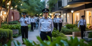 物业管小区安保工作吗？