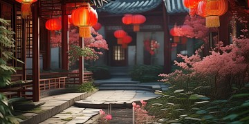 物业给自己挂灯笼合法吗？