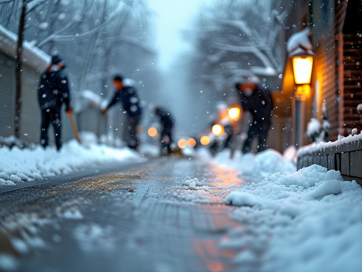 下雪天物业该做些什么呢？