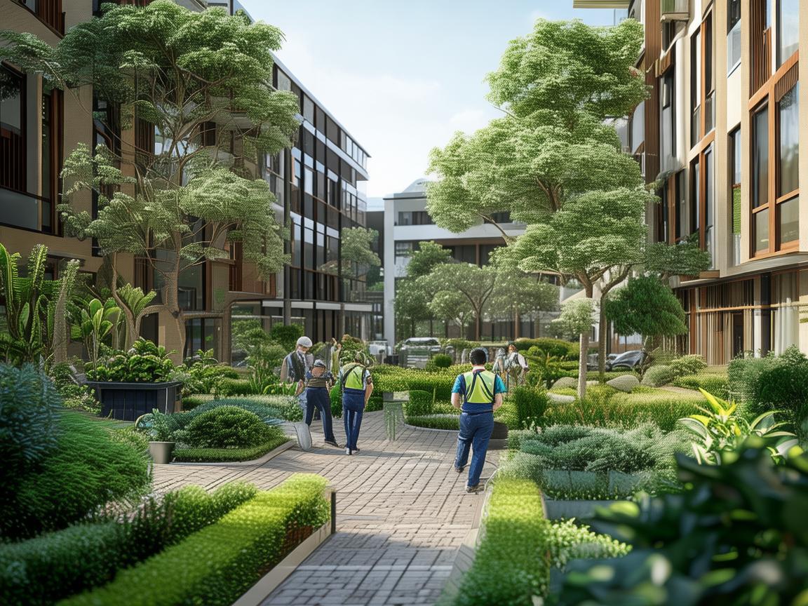 小区物业人员可以住在小区里吗？
